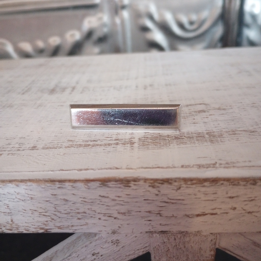 Silver Money or Tie Clip For Men Vintage Hickok USA Hollywood Regency Gift Idea